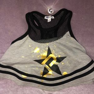 Rebel Athletic Crop Top🤩🖤